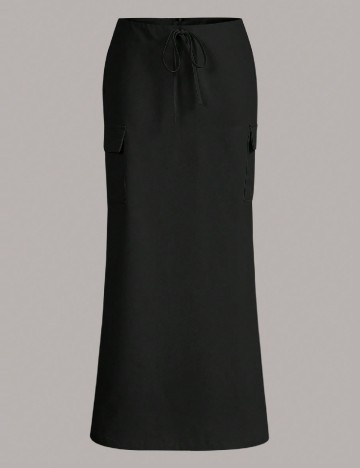 
						Fusta SHEIN, negru
