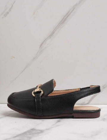 Mocasini Shein Kids, negru