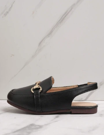 Mocasini Shein Kids, negru Negru