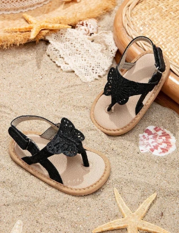 Sandale Shein Kids, negru Negru