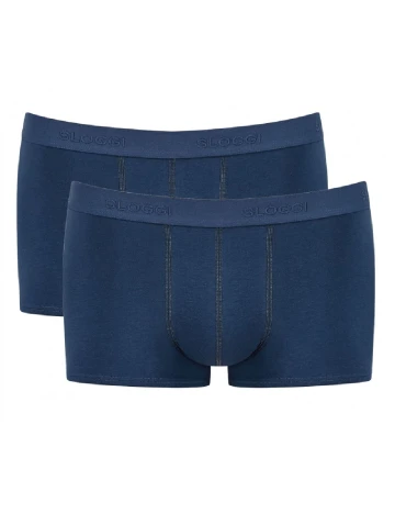 Set Boxeri 2 perechi Sloggi by Triumph, bleumarin Albastru