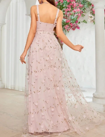 Rochie lunga SHEIN, roz Roz