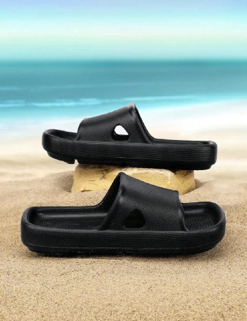 Slapi Shein Kids, negru