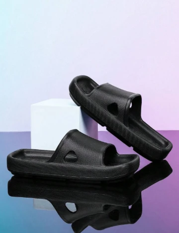 Slapi Shein Kids, negru