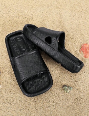Slapi Shein Kids, negru
