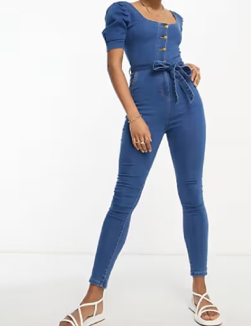 
						Salopeta Parisian Tall, albastru