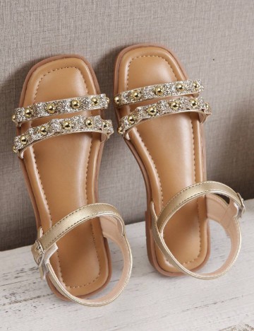 Sandale Shein Kids, auriu/maro