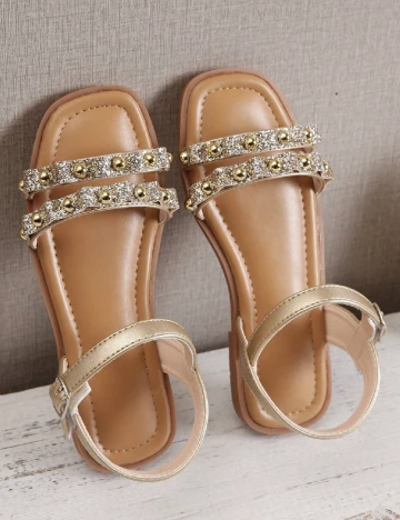 Sandale Shein Kids, auriu/maro