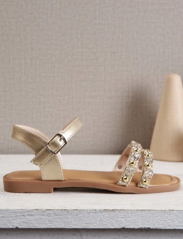 Sandale Shein Kids, auriu/maro