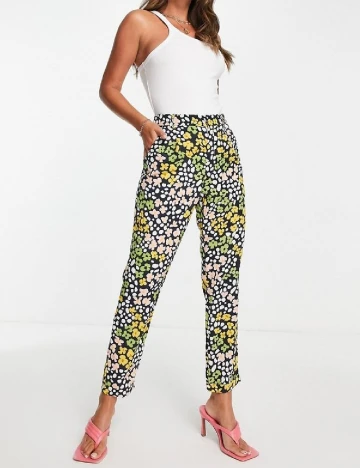 Pantaloni Never Fully Dressed, floral print