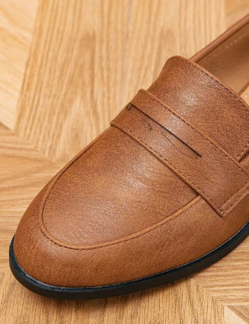 Mocasini SHEIN, maro Maro