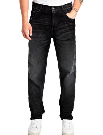 
						Blugi Replay, negru