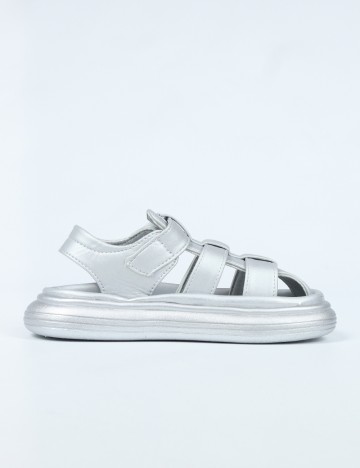 Sandale Shein Kids, gri