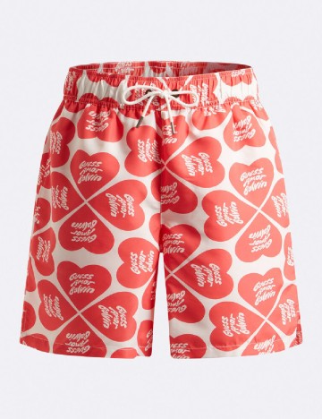 Short de baie Guess, corai
