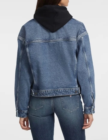Jacheta Guess, albastru Albastru
