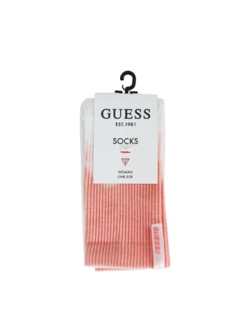 Sosete Guess, portocaliu/alb Portocaliu