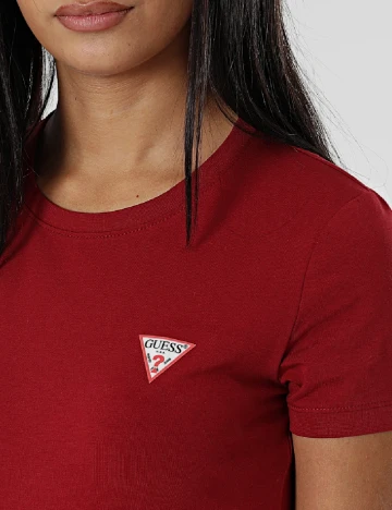 Tricou Guess, visiniu