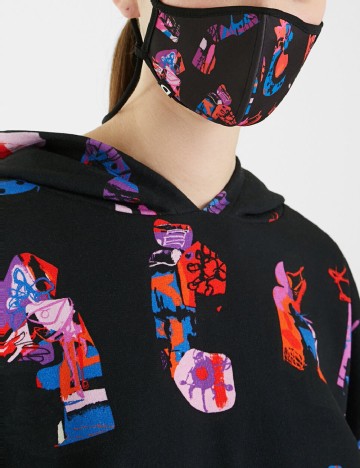 Masca Desigual, negru