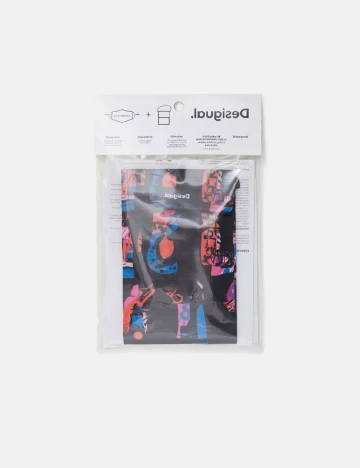 Masca Desigual, negru Negru