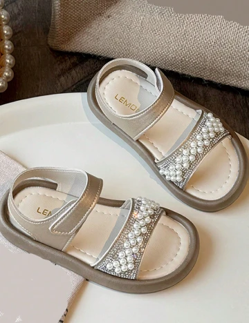Sandale Shein Kids, auriu Galben