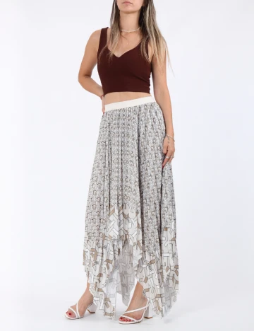Fusta Guess, crem