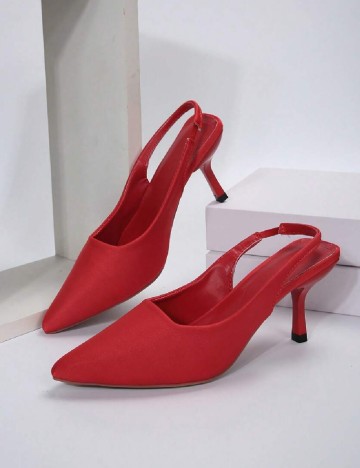 
						Pantofi SHEIN, rosu