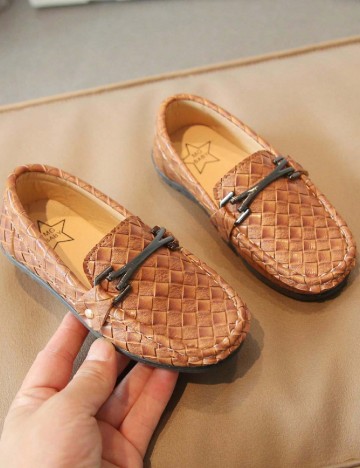 
						Mocasini Shein Kids, maro