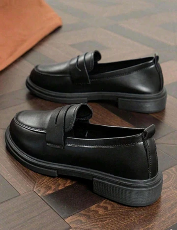 Mocasini SHEIN, negru Negru