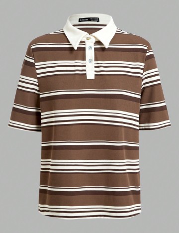 
						Tricou SHEIN, maro