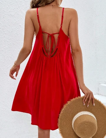 Rochie scurta SHEIN, rosu Rosu