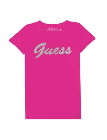 Tricou Guess, roz Roz