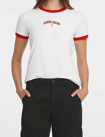 
						Tricou Guess, alb