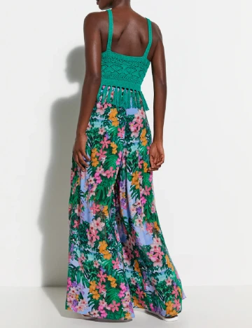 Pantaloni Desigual, floral print