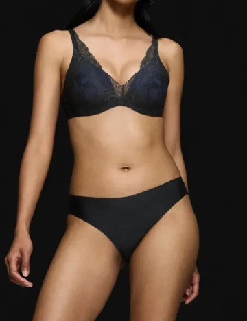 Sutien Triumph, bleumarin inchis Albastru