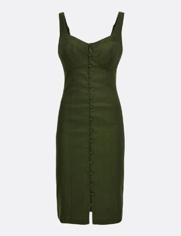 Rochie scurta Guess, verde Verde