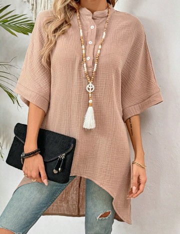 
						Bluza SHEIN, maro deschis