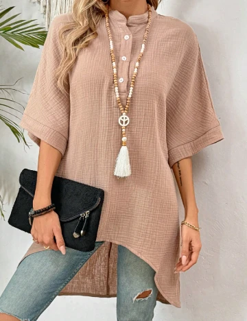 Bluza SHEIN, maro deschis Maro