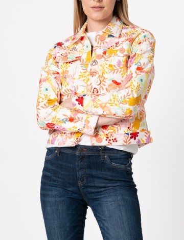 
						Jacheta Desigual, mix culori