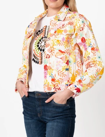 Jacheta Desigual, mix culori Mix culori