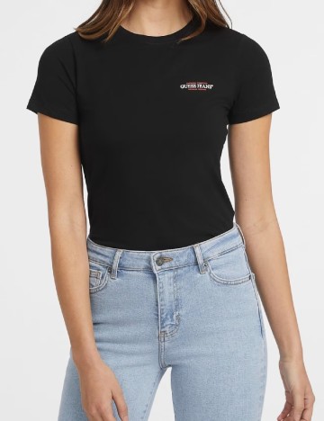 
						Tricou Guess, negru