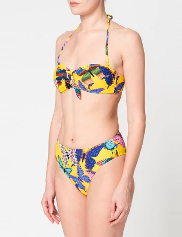 Sutien de baie Desigual, galben Galben