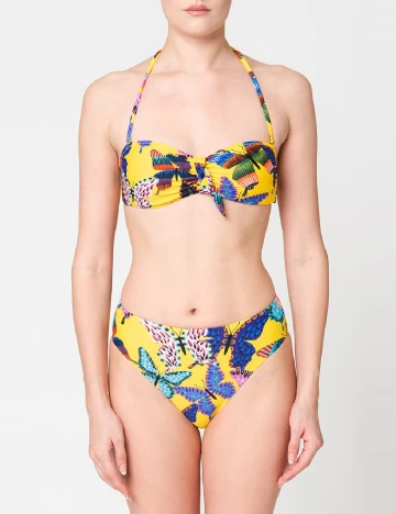 Sutien de baie Desigual, galben Galben