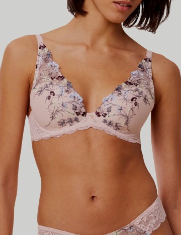
						Sutien Triumph, roz pal