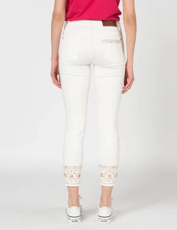 Blugi Desigual, alb