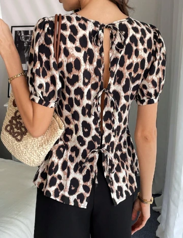 Bluza SHEIN, animal print Animal print