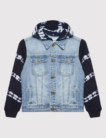 Jacheta Desigual, albastru Albastru