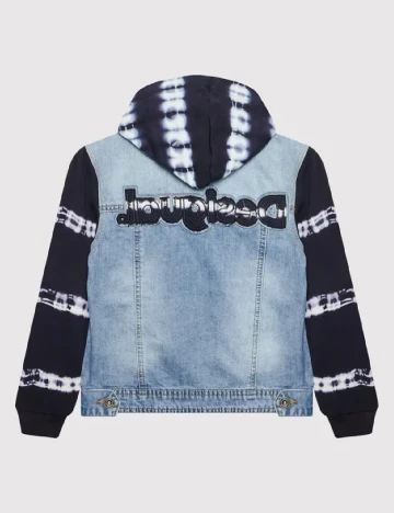 Jacheta Desigual, albastru Albastru