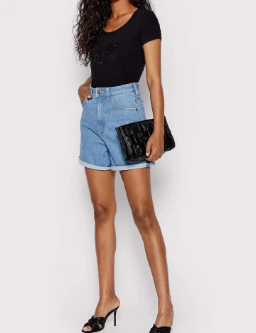 Tricou Guess, negru Negru