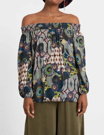 Bluza Desigual, mix culori Mix culori