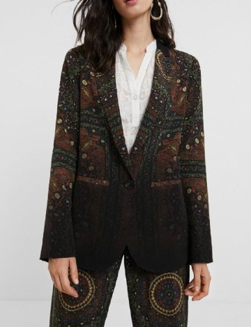 
						Sacou Desigual, mix culori